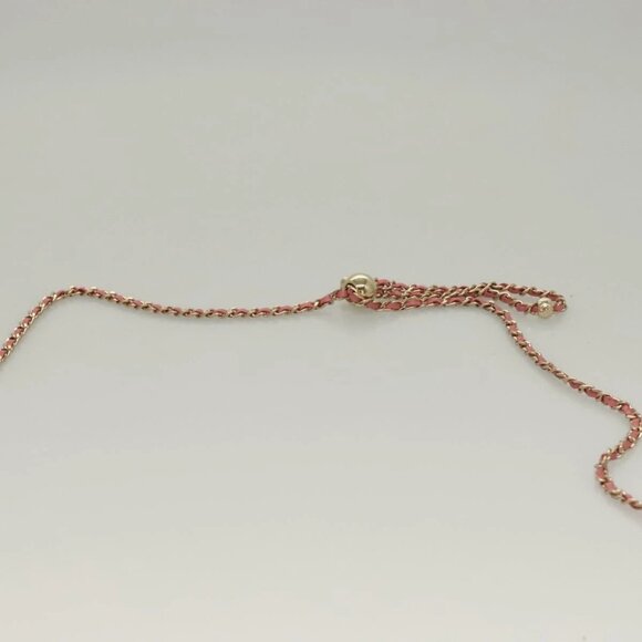 CHANEL Matelasse Chain iPhone Case Lamb Skin Pink CC Auth PP819 - Picture 3 of 15